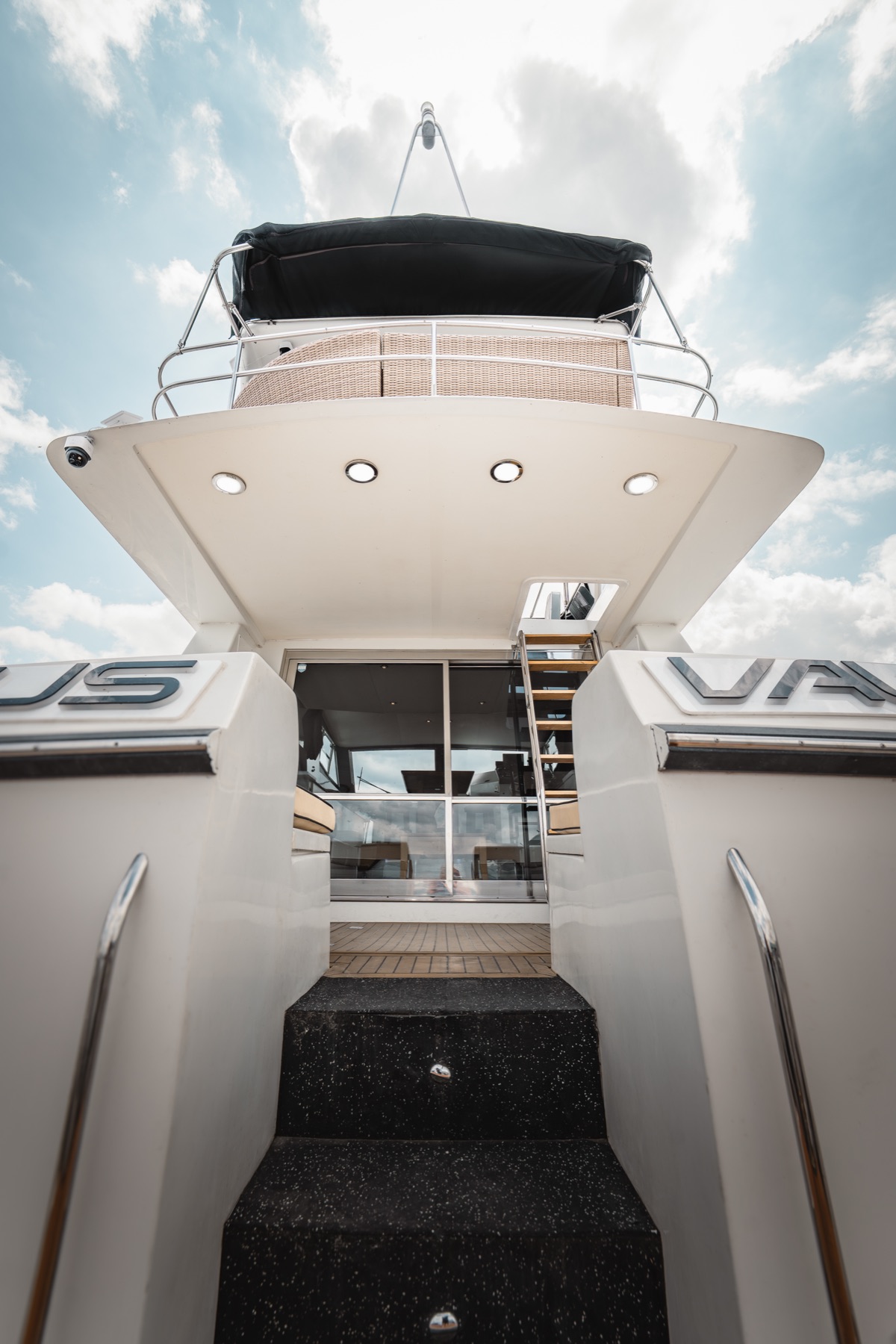 Valhalla Yacht Charters rear deck photo 1