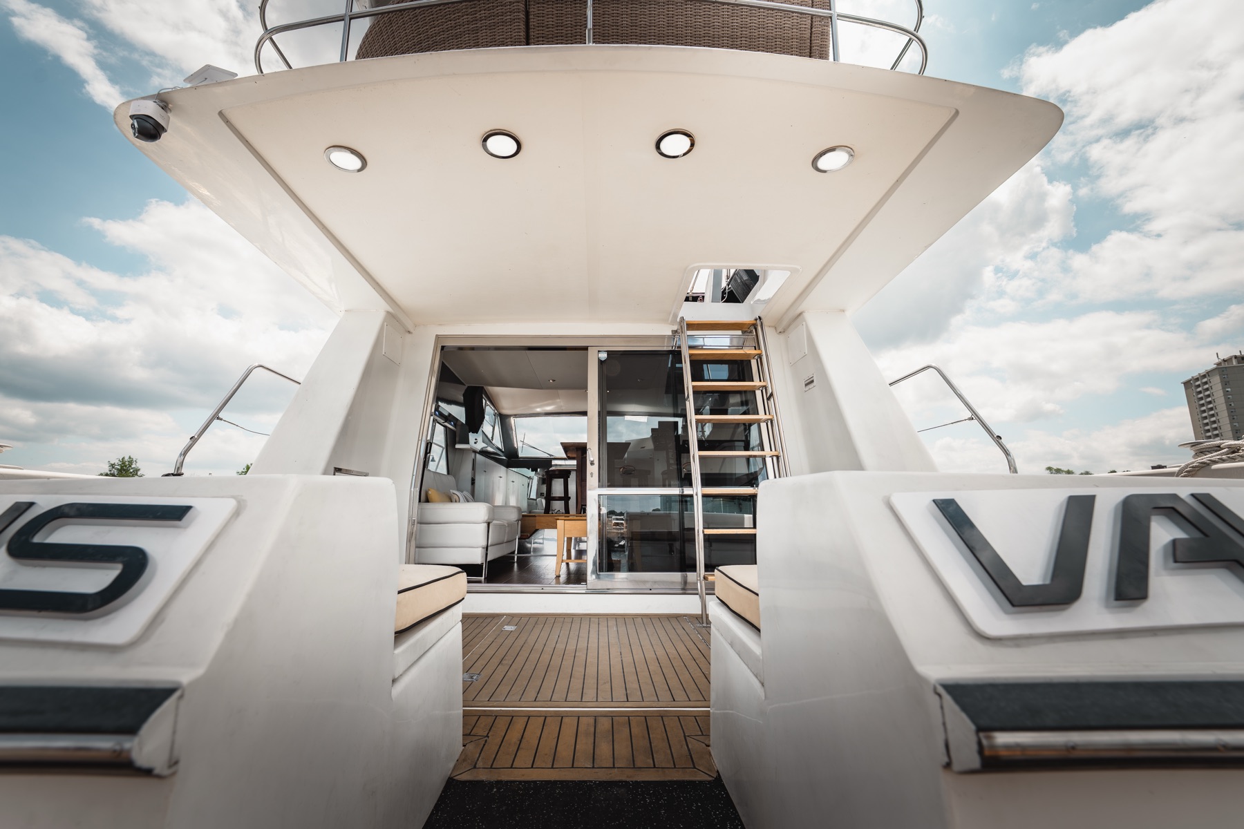 Valhalla Yacht Charters rear deck photo 2