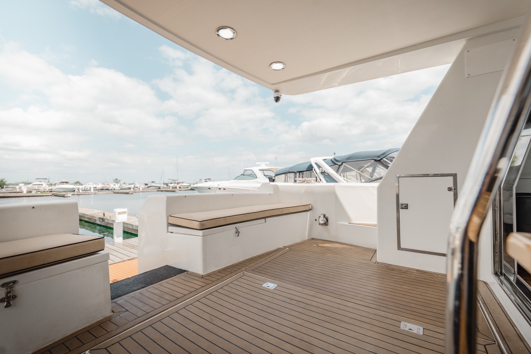 Valhalla Yacht Charters rear deck photo 3
