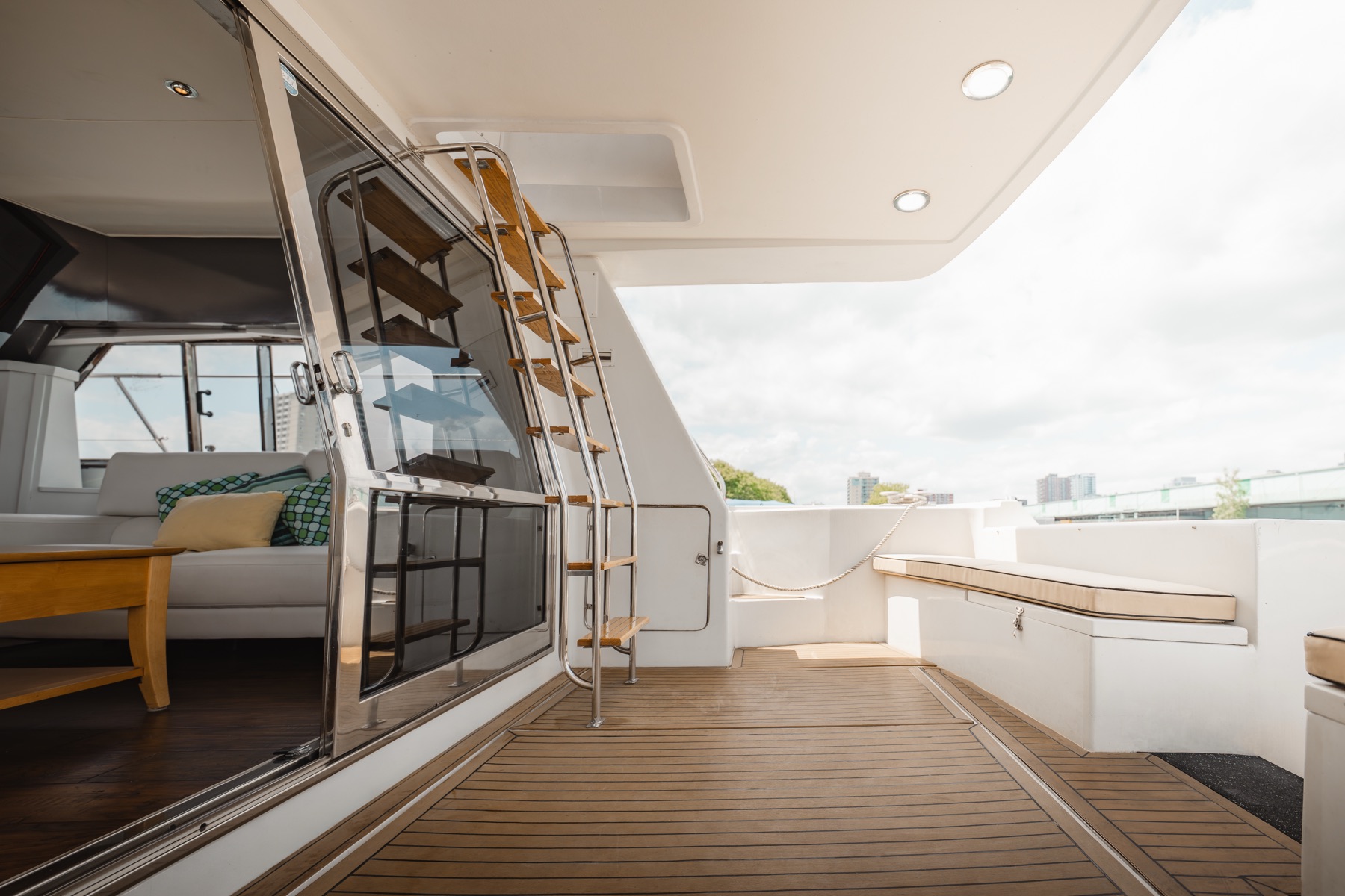 Valhalla Yacht Charters rear deck photo 4